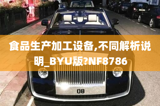 食品生产加工设备,不同解析说明_BYU版?NF8786