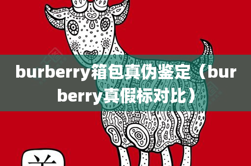 burberry箱包真伪鉴定（burberry真假标对比）