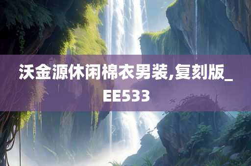 沃金源休闲棉衣男装,复刻版_EE533