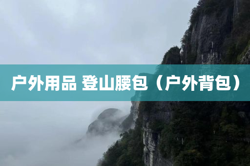 户外用品 登山腰包（户外背包）