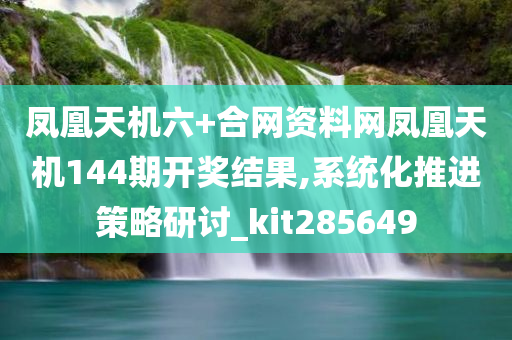 凤凰天机六+合网资料网凤凰天机144期开奖结果,系统化推进策略研讨_kit285649