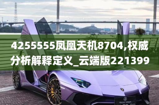 4255555凤凰天机8704,权威分析解释定义_云端版221399