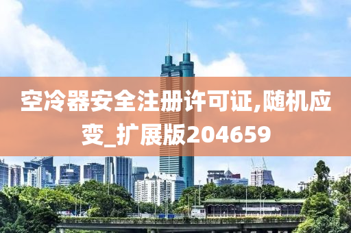 空冷器安全注册许可证,随机应变_扩展版204659