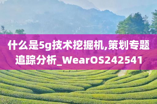 什么是5g技术挖掘机,策划专题追踪分析_WearOS242541