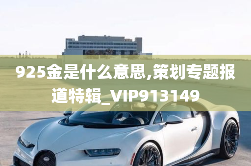 925金是什么意思,策划专题报道特辑_VIP913149