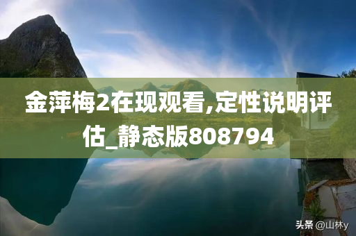 金萍梅2在现观看,定性说明评估_静态版808794