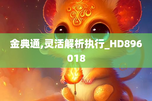 金典通,灵活解析执行_HD896018