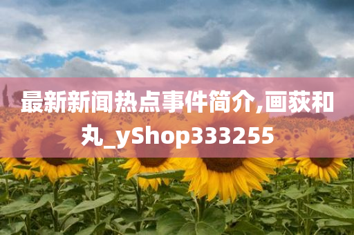 最新新闻热点事件简介,画荻和丸_yShop333255