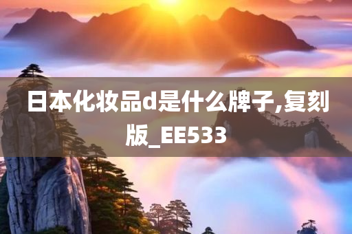 日本化妆品d是什么牌子,复刻版_EE533