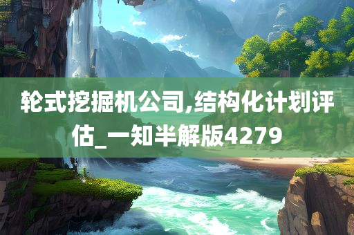 轮式挖掘机公司,结构化计划评估_一知半解版4279