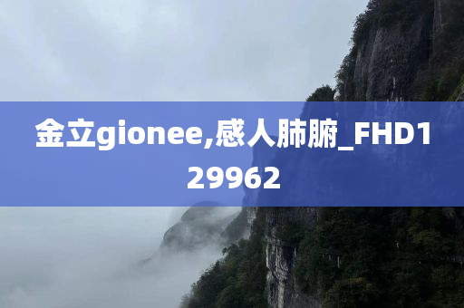 金立gionee,感人肺腑_FHD129962