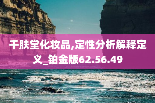 千肤堂化妆品,定性分析解释定义_铂金版62.56.49