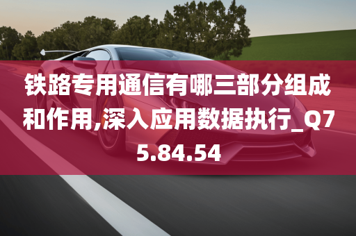 铁路专用通信有哪三部分组成和作用,深入应用数据执行_Q75.84.54