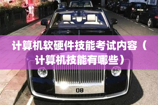 计算机软硬件技能考试内容（计算机技能有哪些）