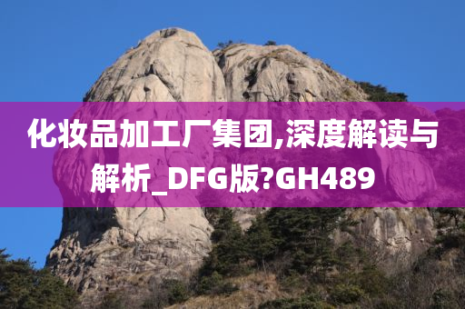 化妆品加工厂集团,深度解读与解析_DFG版?GH489