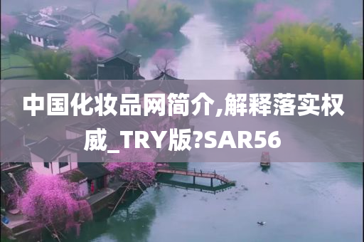 中国化妆品网简介,解释落实权威_TRY版?SAR56