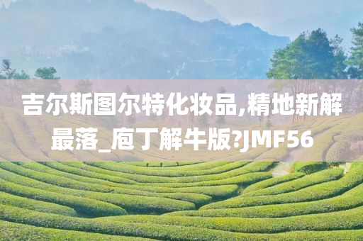 吉尔斯图尔特化妆品,精地新解最落_庖丁解牛版?JMF56