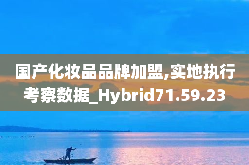 国产化妆品品牌加盟,实地执行考察数据_Hybrid71.59.23