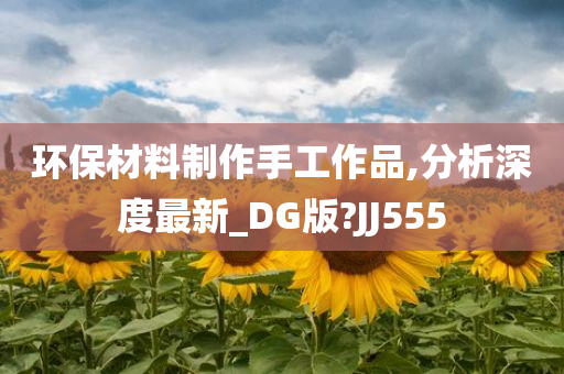 环保材料制作手工作品,分析深度最新_DG版?JJ555